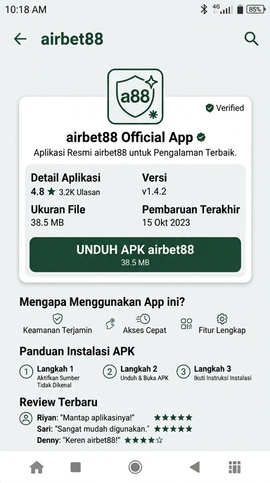 Panduan Unduh dan Instal APK airbet88 untuk Android