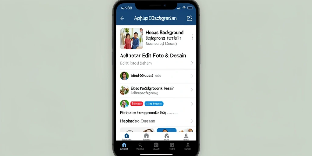 Tampilan antarmuka aplikasi Hapus Background API288 yang sederhana dan intuitif.