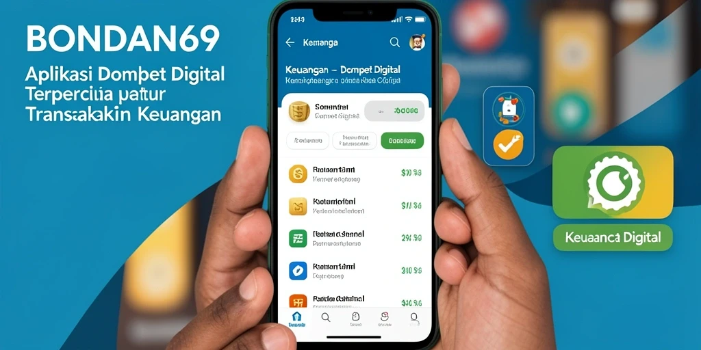 Tampilan antarmuka aplikasi BONDAN69 yang modern dan menarik.