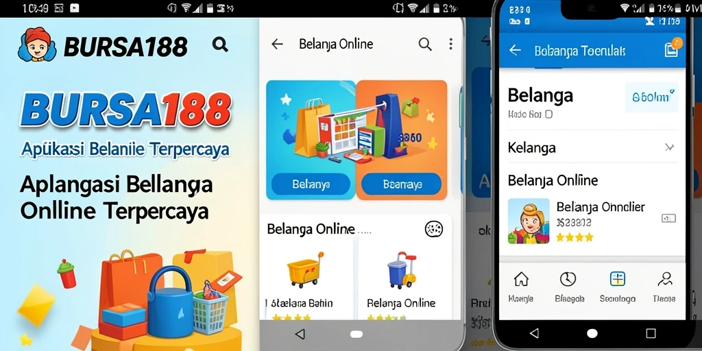 Tampilan antarmuka BURSA188 yang user-friendly untuk belanja online.