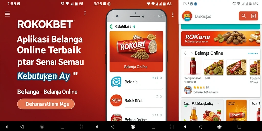 Tampilan antarmuka ROKOKBET yang menarik dan mudah digunakan.