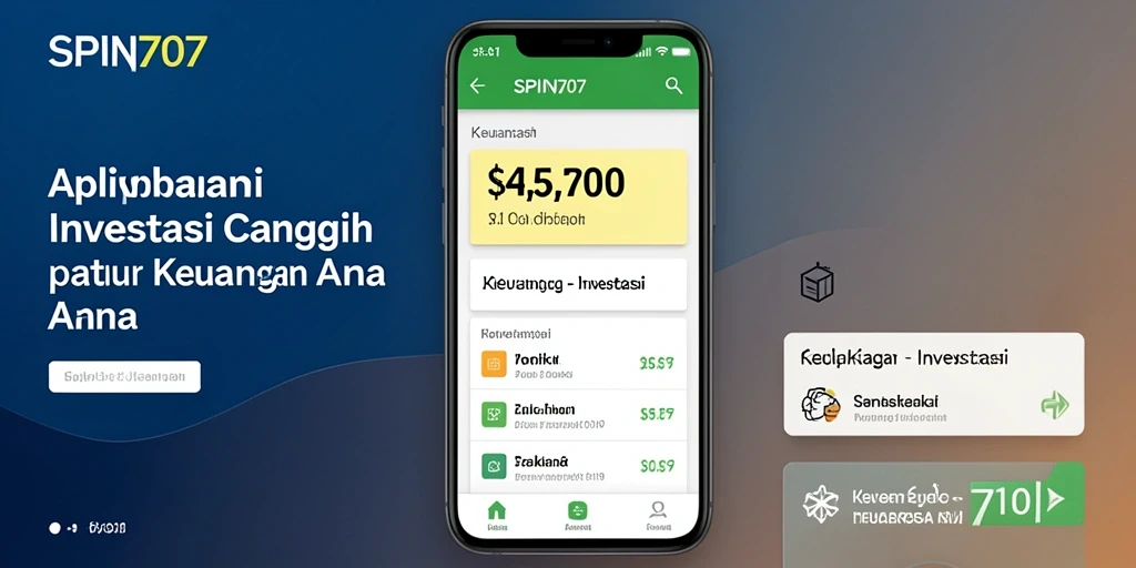 Antarmuka SPIN707 untuk investasi yang mudah dan informatif.