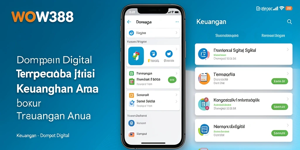 Tampilan antarmuka WOW388 yang menarik dan mudah digunakan.